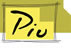 piu logo
